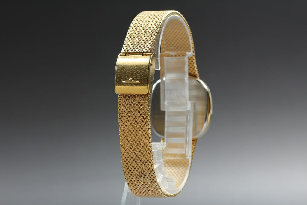 Full Set Near MINT LONGINES 960 3249 31mm Quartz Gold Dial Men's Watch Vintage