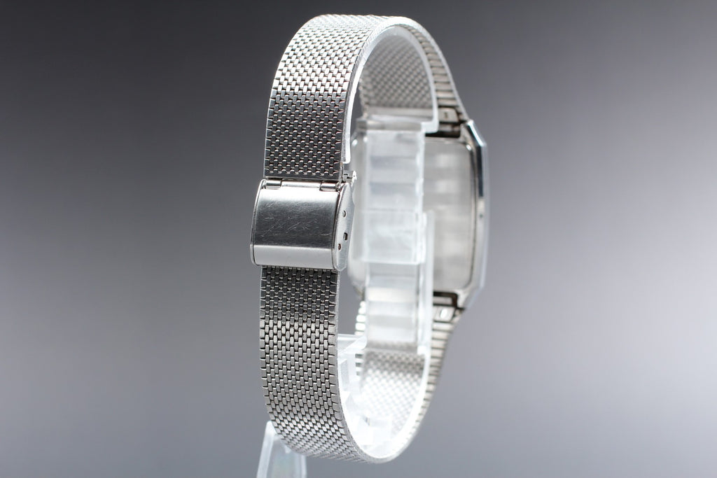 1993 Near MINT SEIKO Spirit 5E31-5A70 29mm Quartz Silver Dial Men's Vintage