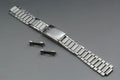 Near MINT OMEGA Caterpillar Bracelet 18mm FF630/1035 Stainless Steel Men Vintage