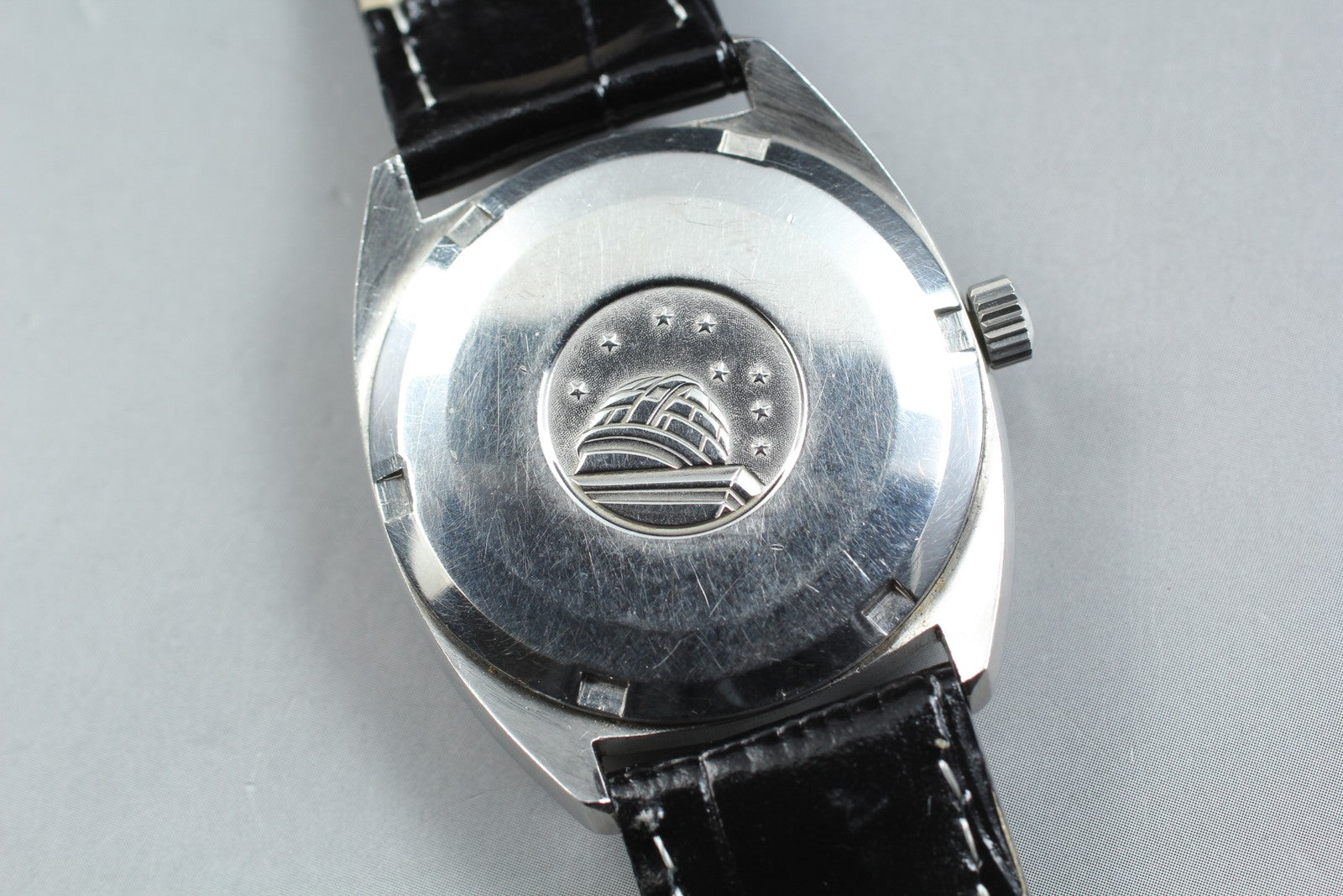 1967 Near MINT OMEGA Constellation 34mm 168.027 Automatic Silver Men's Vintage