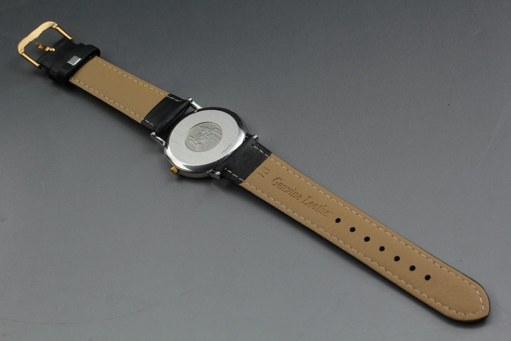 1992 Near MINT OMEGA De Ville 32mm 196.2430 Quartz Roman Dial Men's Vintage