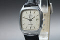 1987 Near MINT OMEGA Seamaster 31mm 196.0311 Quartz Silver Roman Men's Vintage