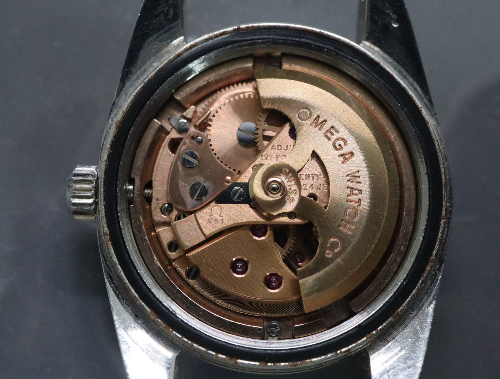 1969 Near MINT OMEGA Seamaster 25mm 566.026 Automatic Silver Dial Women Vintage
