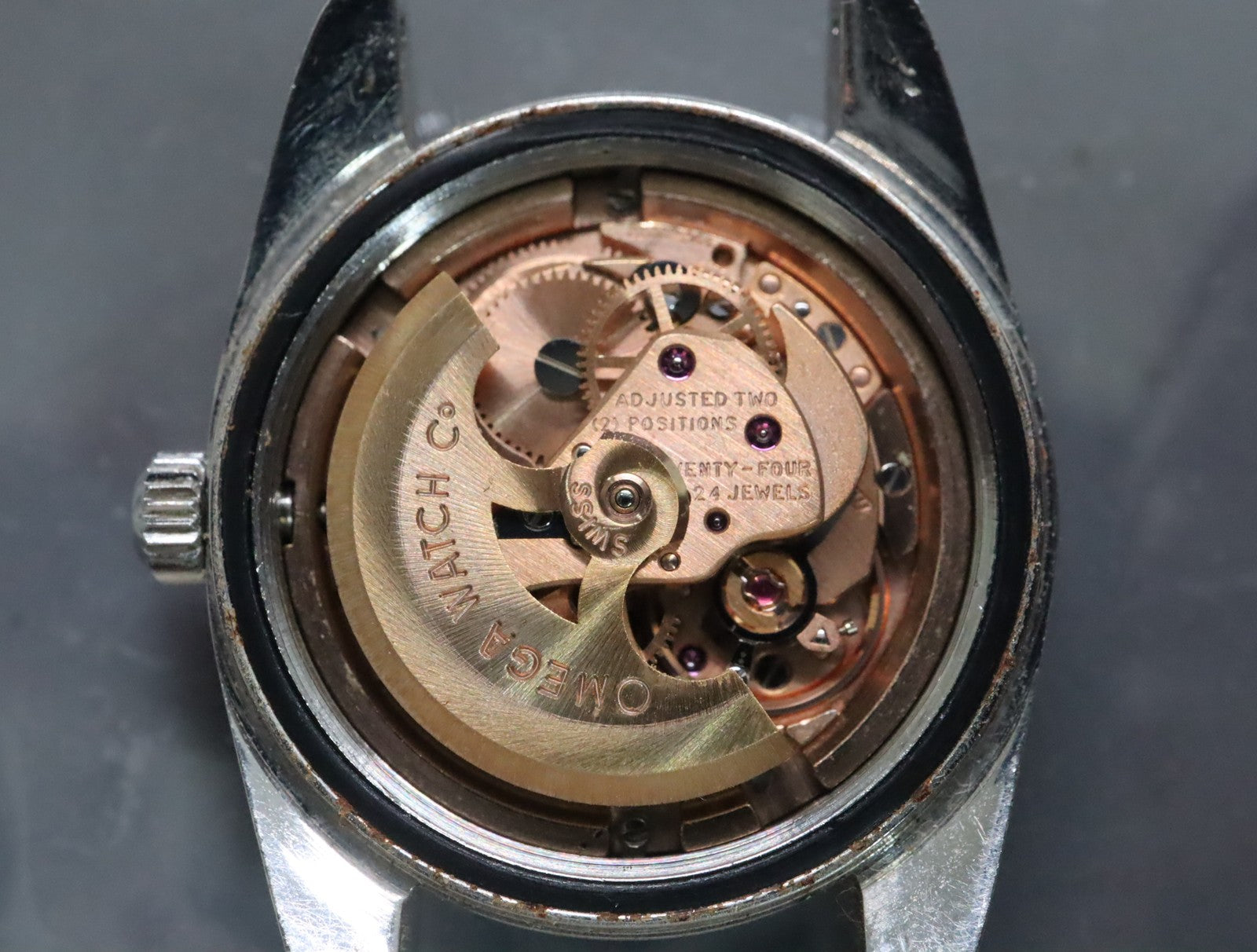 1969 Near MINT OMEGA Seamaster 25mm 566.026 Automatic Silver Dial Women Vintage