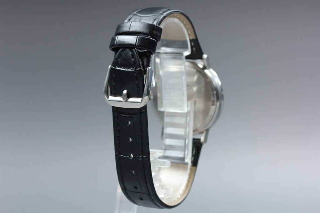 1971 Near MINT OMEGA De Ville 35mm 166.0086 Automatic Silver Dial Men's Vintage
