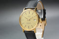 1978 Near MINT OMEGA Seamaster 34mm 166.0202 Automatic Gold Dial Men's Vintage