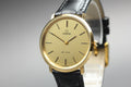 1976 Near MINT OMEGA De Ville 33mm 111.0107 Manual Wind Gold Dial Men's Vintage