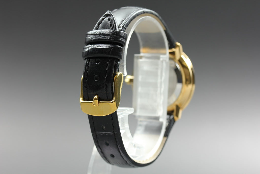 1976 Near MINT OMEGA De Ville 33mm 111.0107 Manual Wind Gold Dial Men's Vintage