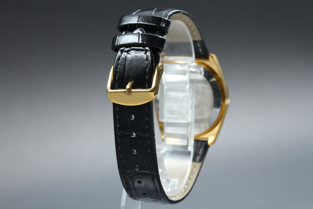 1974 Near MINT OMEGA Seamaster 34mm 166.0204 Automatic Gold Dial Men's Vintage