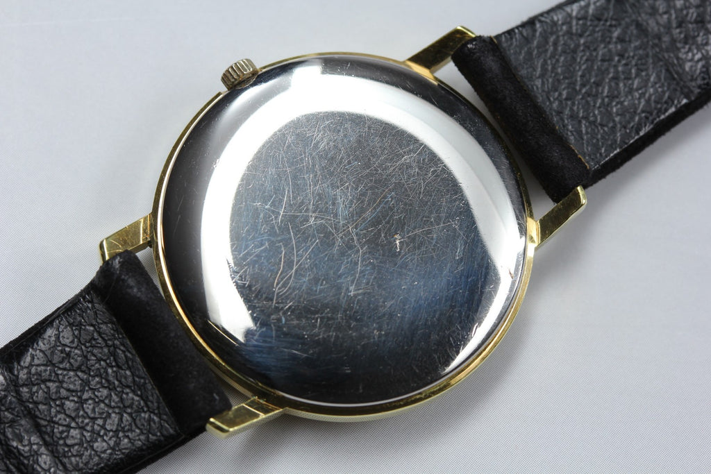 1976 Near MINT OMEGA De Ville 32mm 111.0114 Manual Wind Gold Dial Men's Vintage