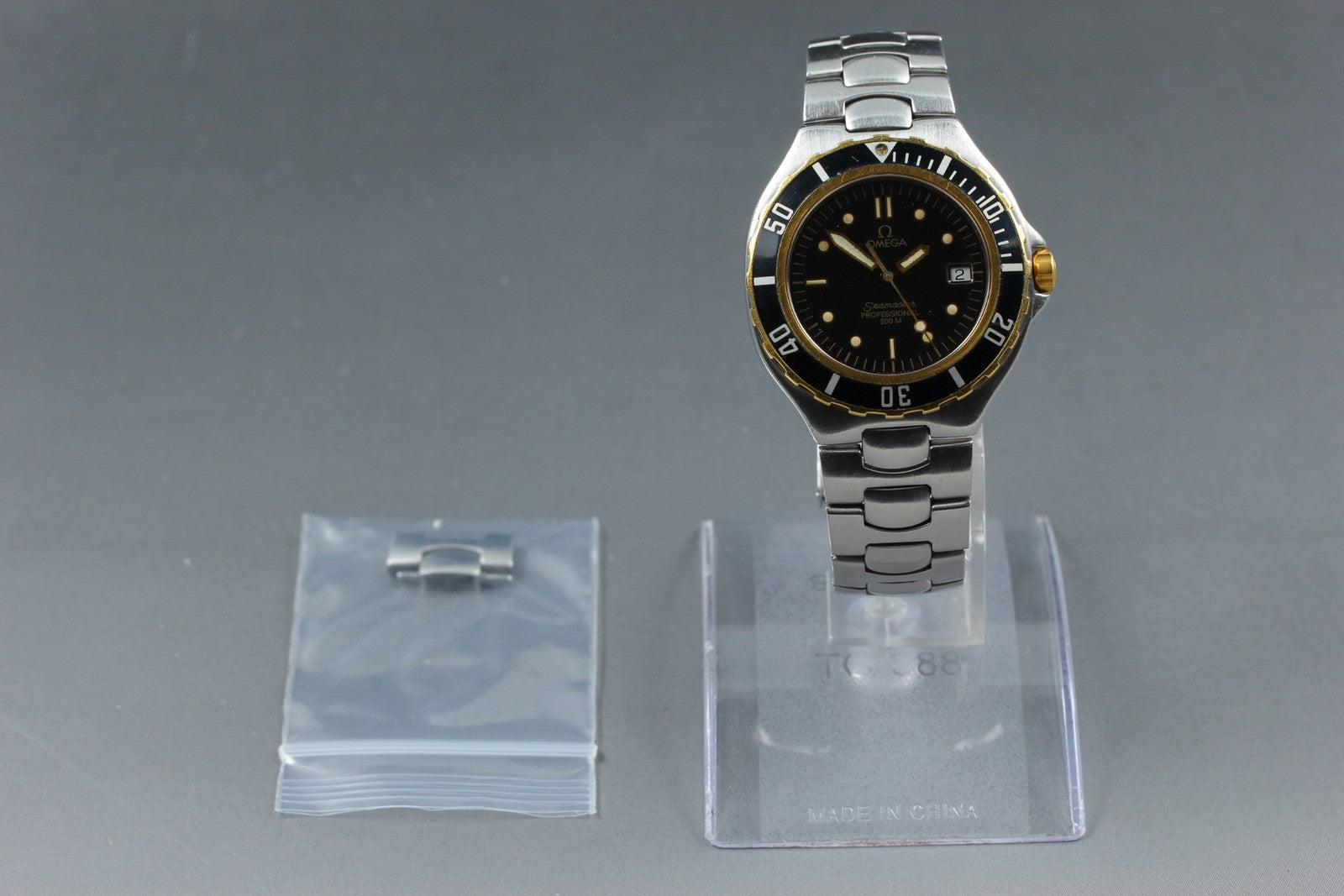 1991 Near MINT OMEGA Seamaster Professional 200M 36mm 396.1042.4 Quartz Men's