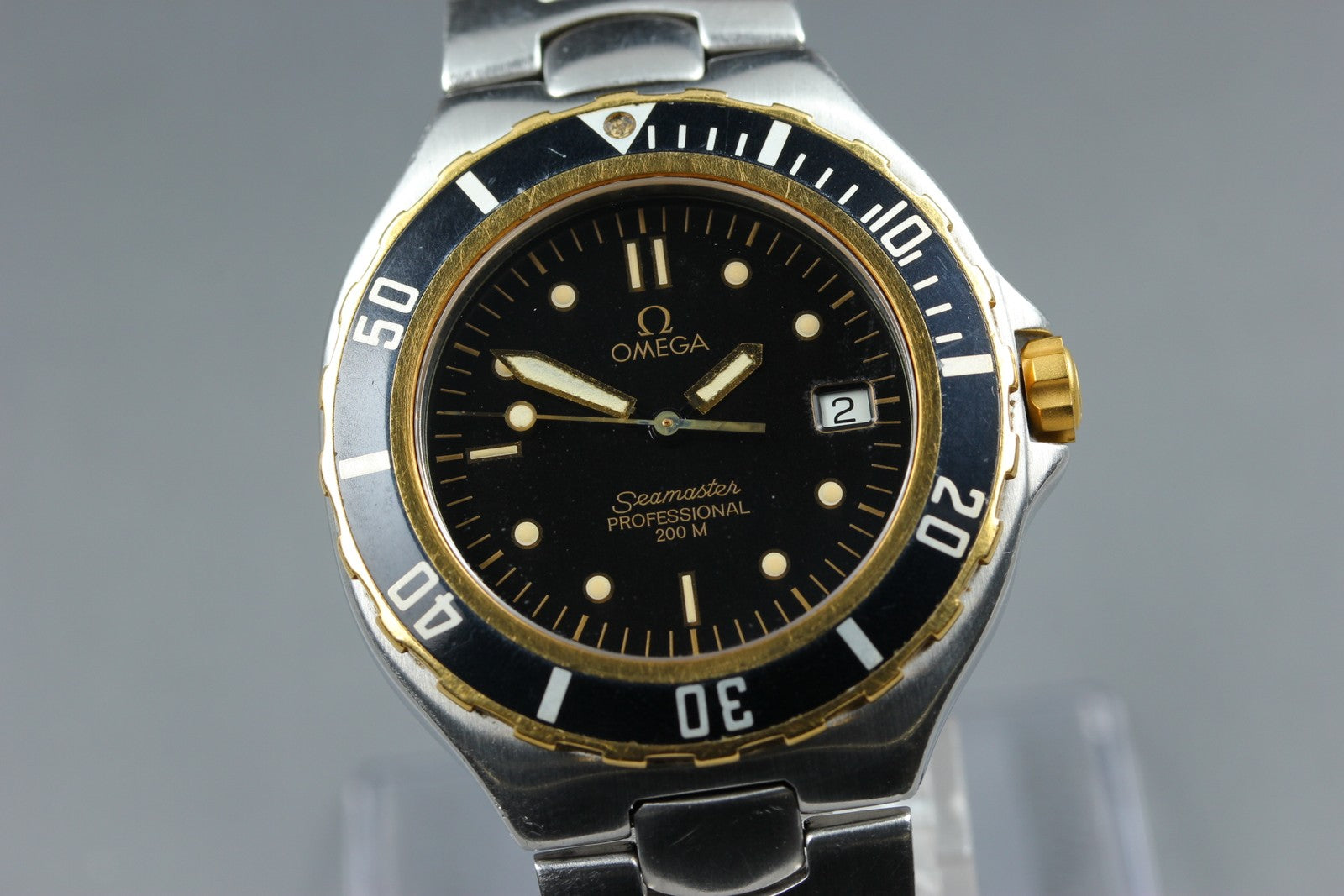 1991 Near MINT OMEGA Seamaster Professional 200M 36mm 396.1042.4 Quartz Men's