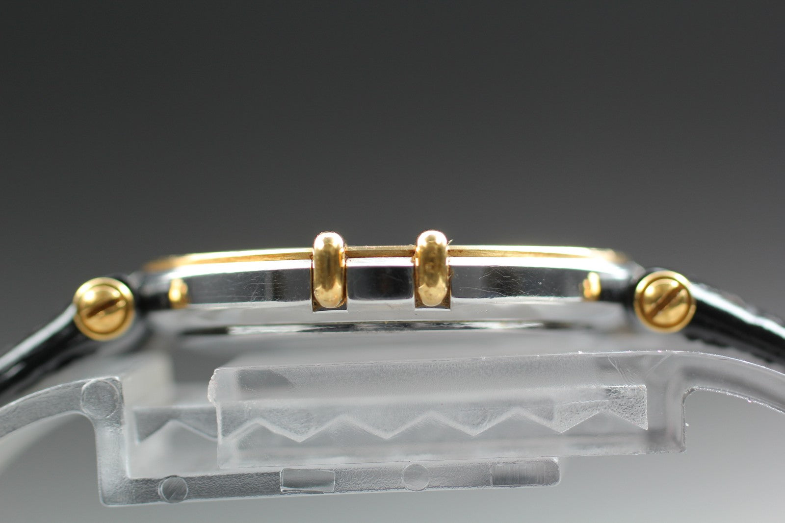 1993 Near MINT OMEGA Constellation 31mm 196.0360 Quartz Gold Dial Men's Vintage