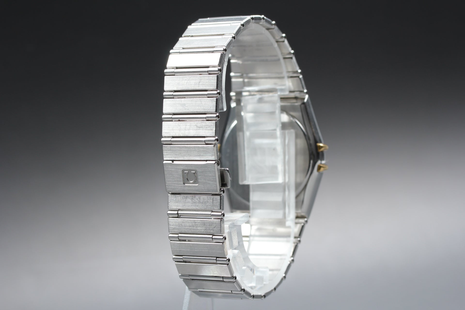 1988 Near MINT OMEGA Constellation 32mm 396.1070 Quartz Gold Dial Men's Vintage