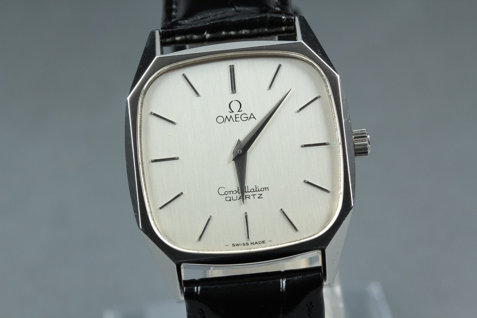 1979 MINT OMEGA Constellation 32mm 191.0014 Quartz Silver Dial Men's Vintage