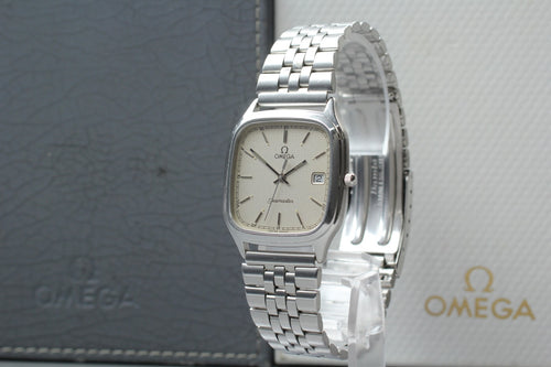 1984 Near MINT/Box, Paper OMEGA Seamaster 31mm 196.0311 Quartz Men's Vintage