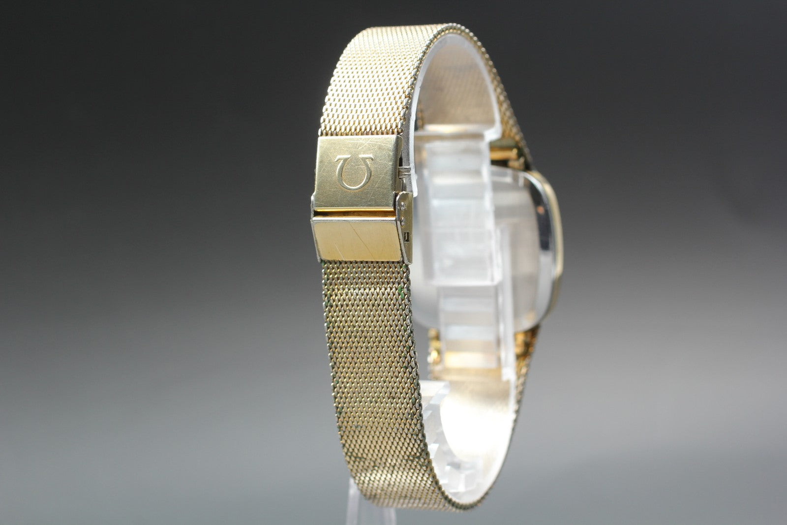 1979 OMEGA De Ville 30mm 191.0065 Quartz Gold Dial Men's Watch Vintage Exc+5