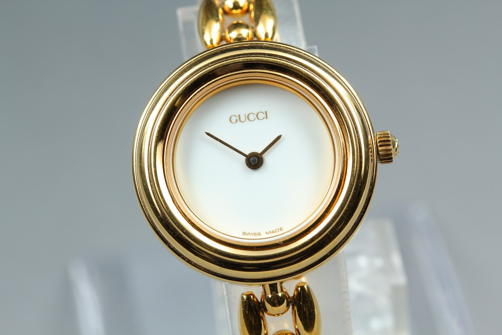 Full Set/Near MINT GUCCI Change Bezel 11/12.2 26mm 6 Colors Quartz Women Vintage