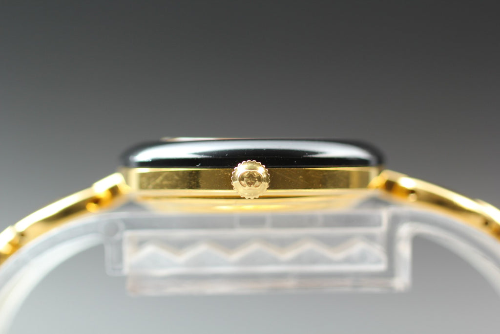 Near MINT/Box,Paper GUCCI Change Bezel 11/12.2 26mm 6 Colors Quartz Gold Women's