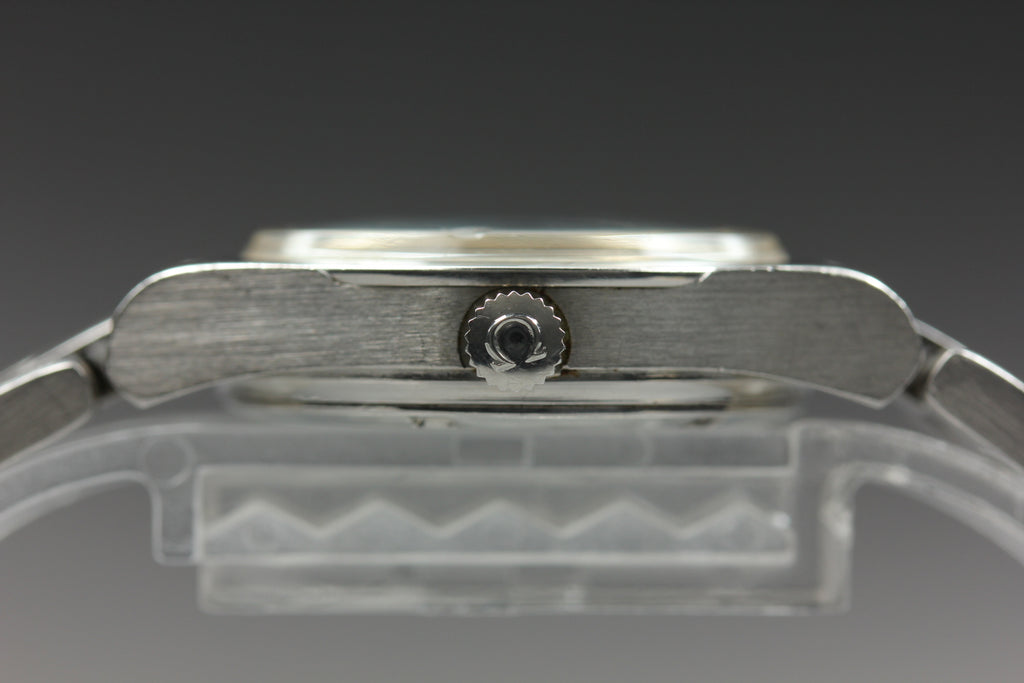 1974 w/Box OMEGA Geneve 26mm 535.0033 Manual Silver Dial Women's Vintage Exc+5