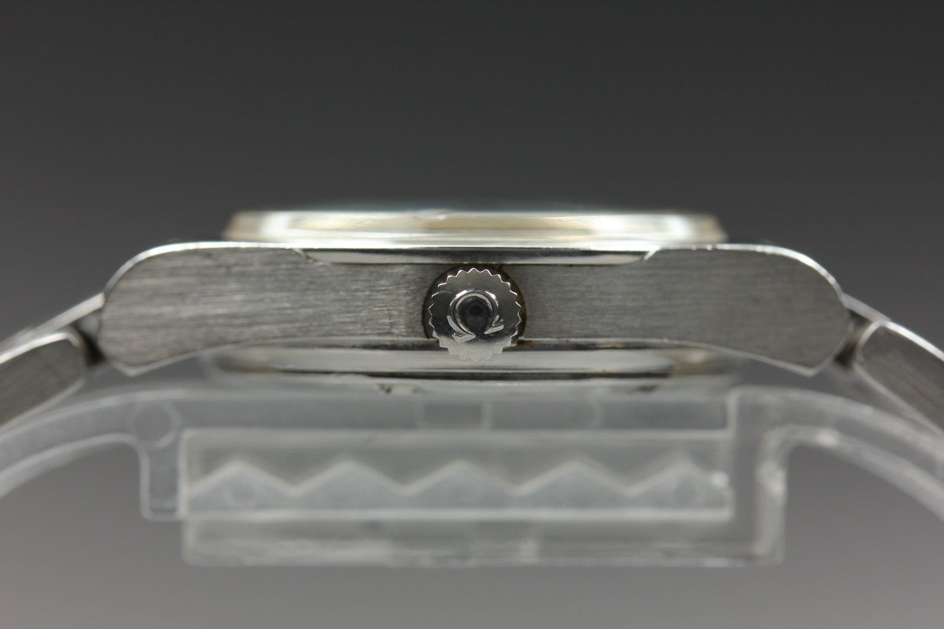 1974 w/Box OMEGA Geneve 26mm 535.0033 Manual Silver Dial Women's Vintage Exc+5