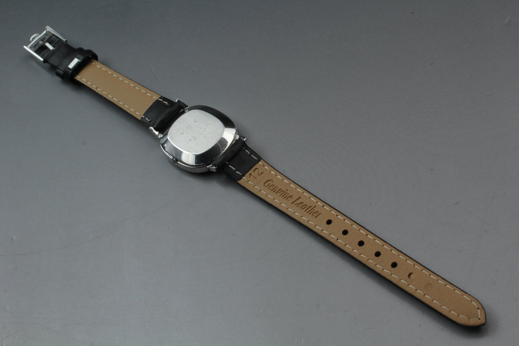 1979 Near MINT OMEGA De Ville 24mm 591.0021 Quartz Silver Dial Women's Vintage