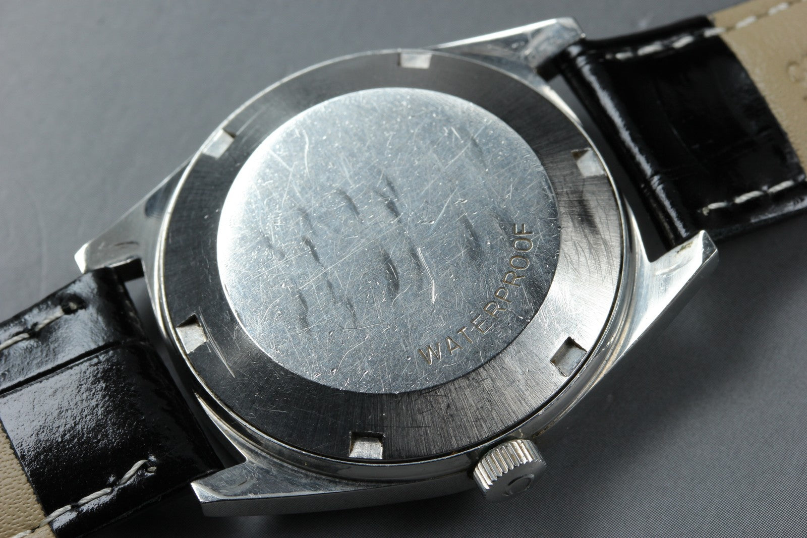 1969 Near MINT OMEGA Geneve 34mm 165.041 Automatic Silver Dial Men's Vintage