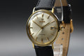 Near MINT OMEGA Seamaster 34mm Automatic Champagne Gold Dial Men's Watch Vintage