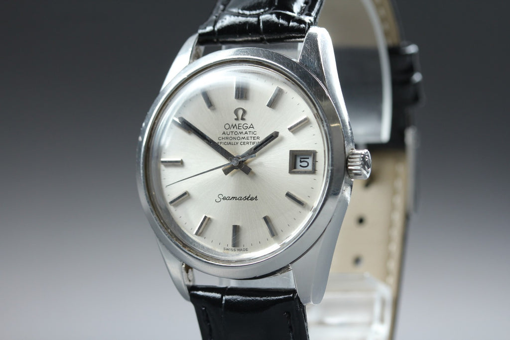 1971 Near MINT OMEGA Seamaster Chronometer 35mm 168.0061 Automatic Men's Vintage