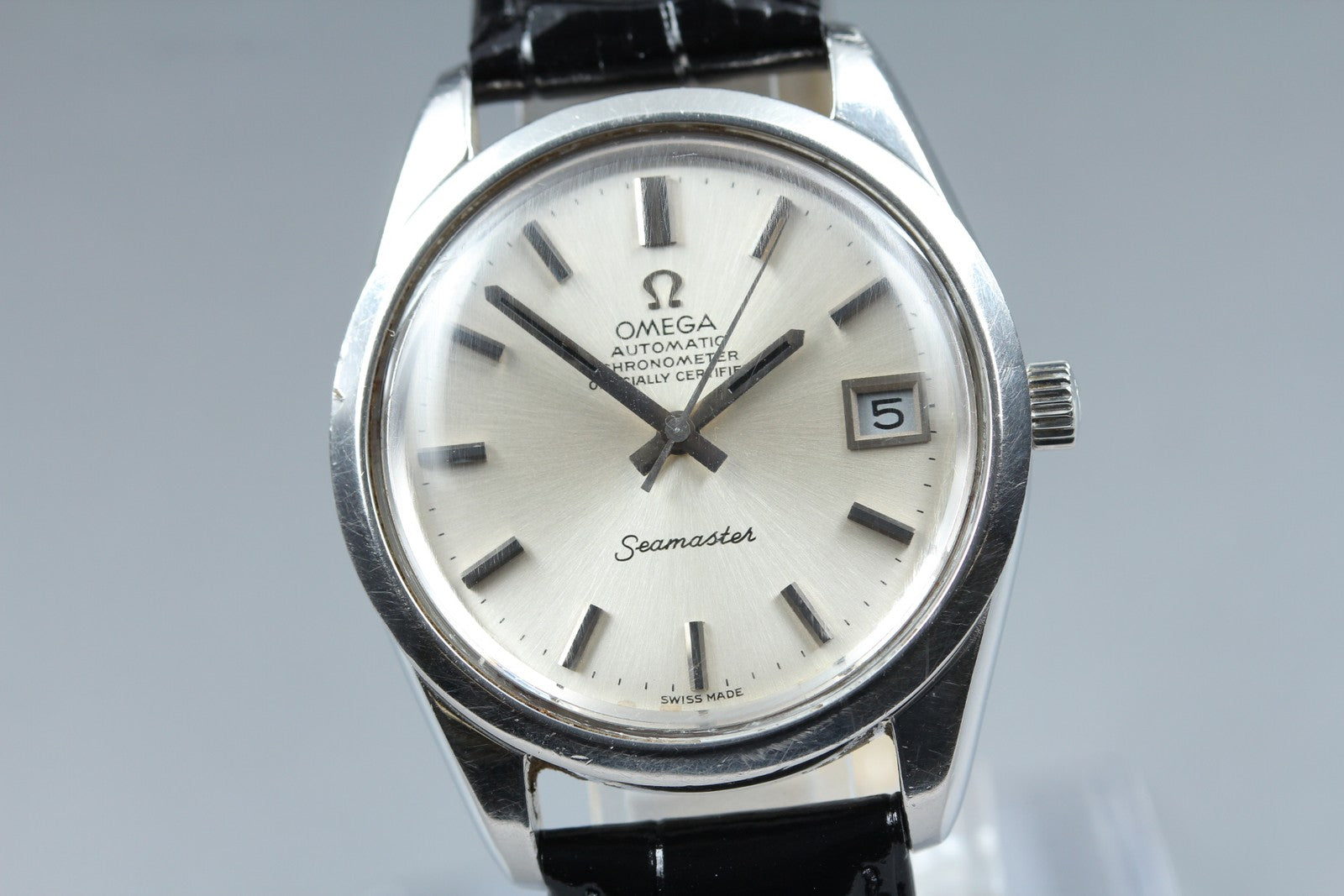 1971 Near MINT OMEGA Seamaster Chronometer 35mm 168.0061 Automatic Men's Vintage