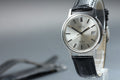 1974 Near MINT OMEGA Geneve 35mm 166.0163 Automatic Silver Dial Men's Vintage