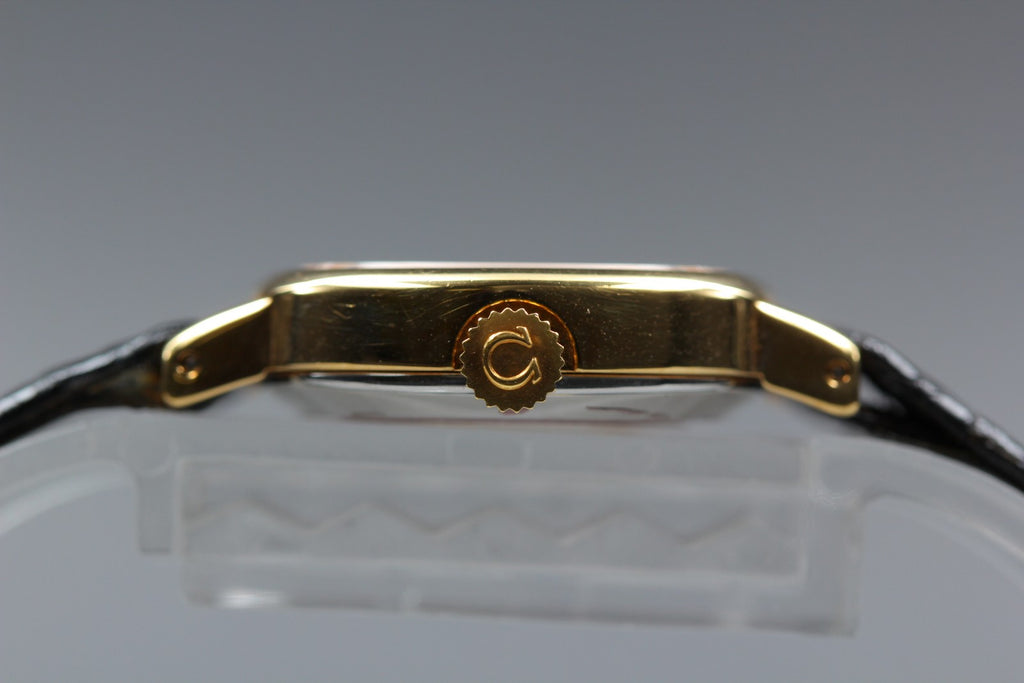 1979 MINT/Box,Paper OMEGA De Ville 24mm 511.0561 Manual Brown Roman Dial Women's