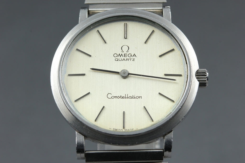 Full Set 1976 Near MINT OMEGA Constellation 35mm 191.0050 Quartz Men's Vintage