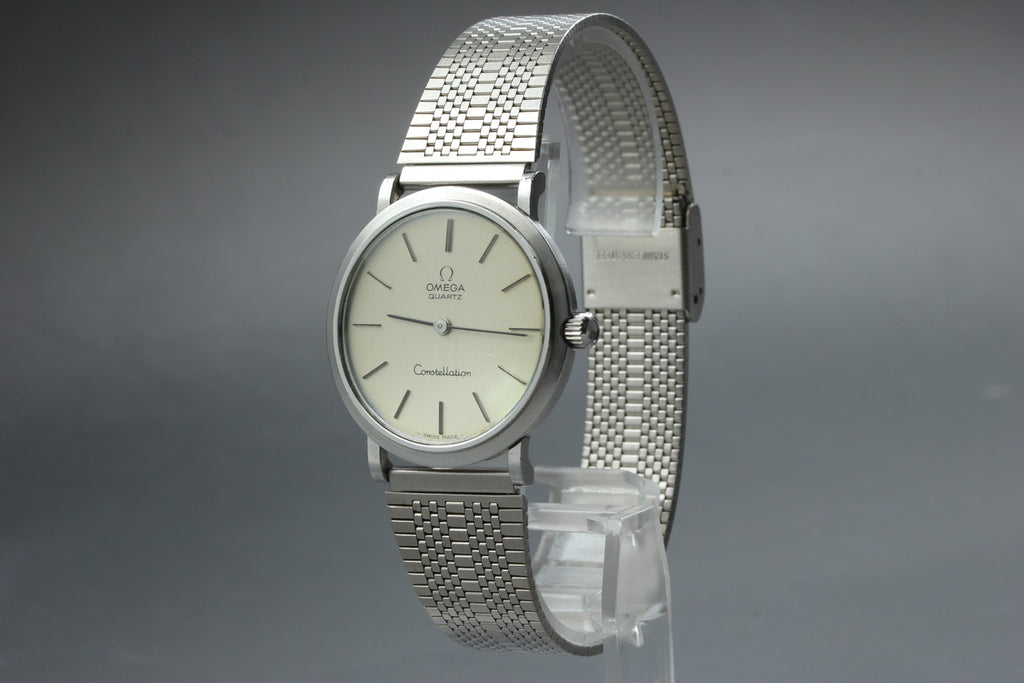 Full Set 1976 Near MINT OMEGA Constellation 35mm 191.0050 Quartz Men's Vintage