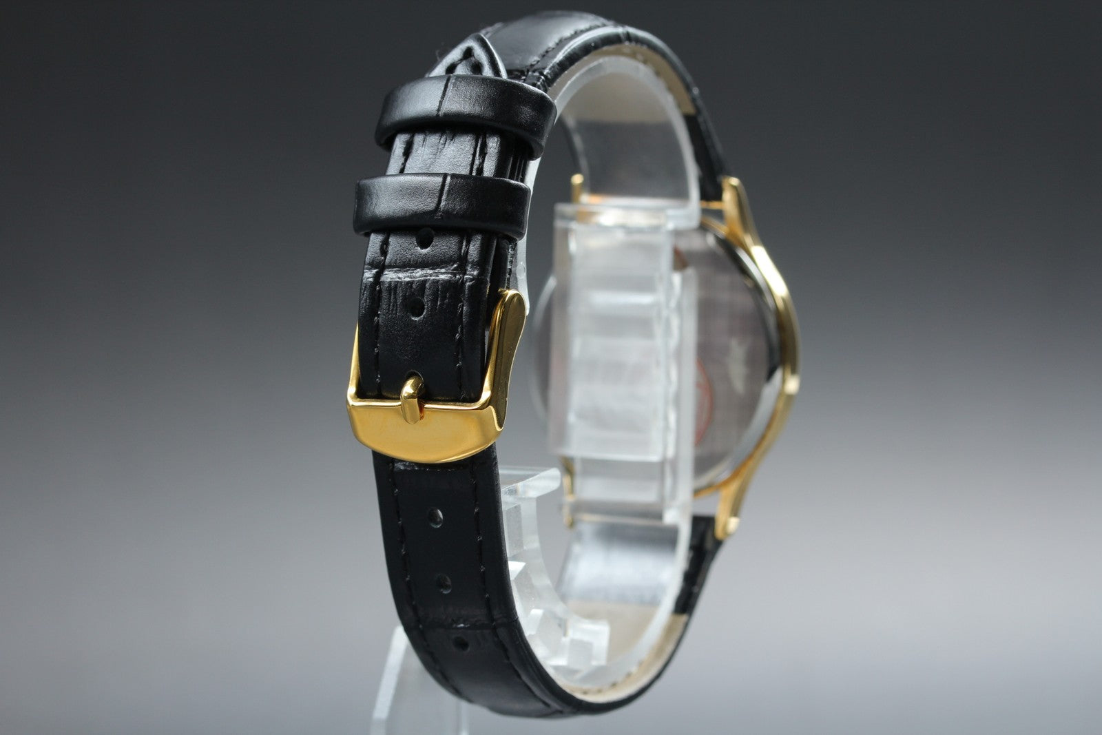 1984 Top MINT OMEGA De Ville 32mm 191.0130.1 Quartz Gold Dial Men's Vintage