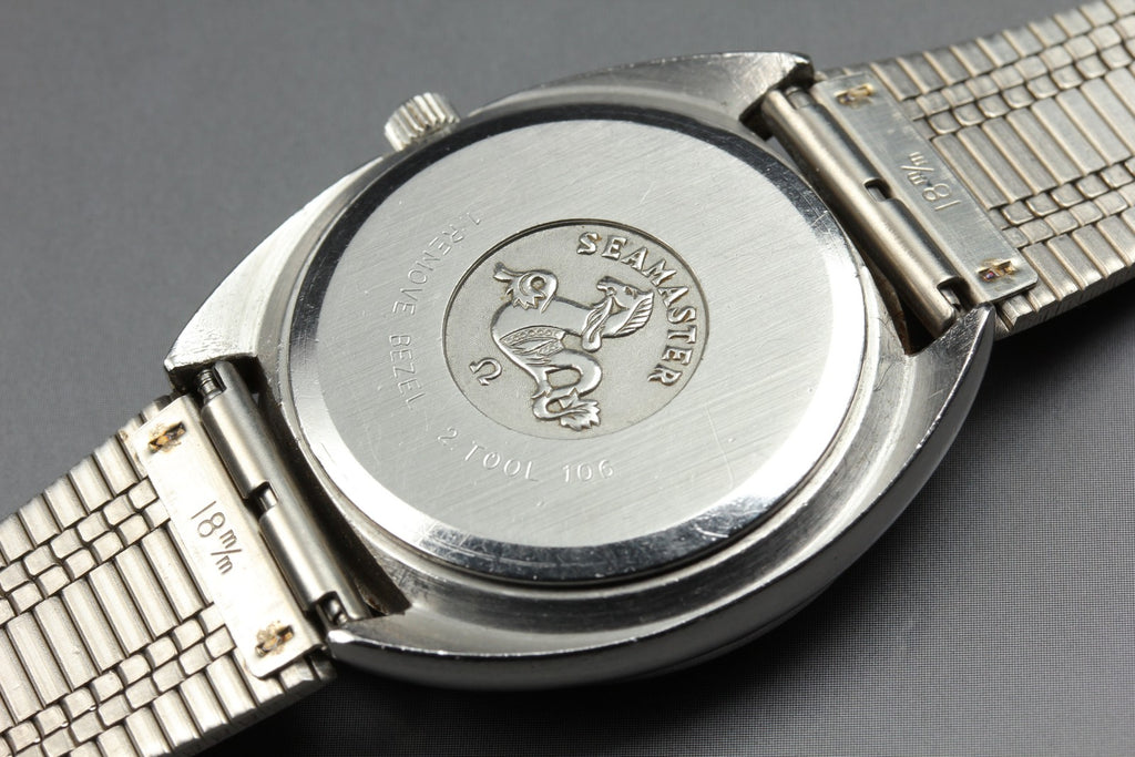 1979 Near MINT OMEGA Seamaster 35mm 196.0078 Quartz Silver Dial Men's Vintage