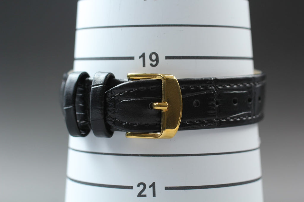 1991 Near MINT OMEGA De Ville 32mm 195.0075.2 Quartz Gold Dial Men's Vintage