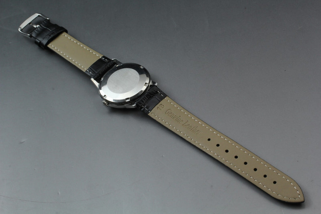 1968 Near MINT OMEGA Seamaster Geneve 34mm 166.002 Automatic Silver Men Vintage