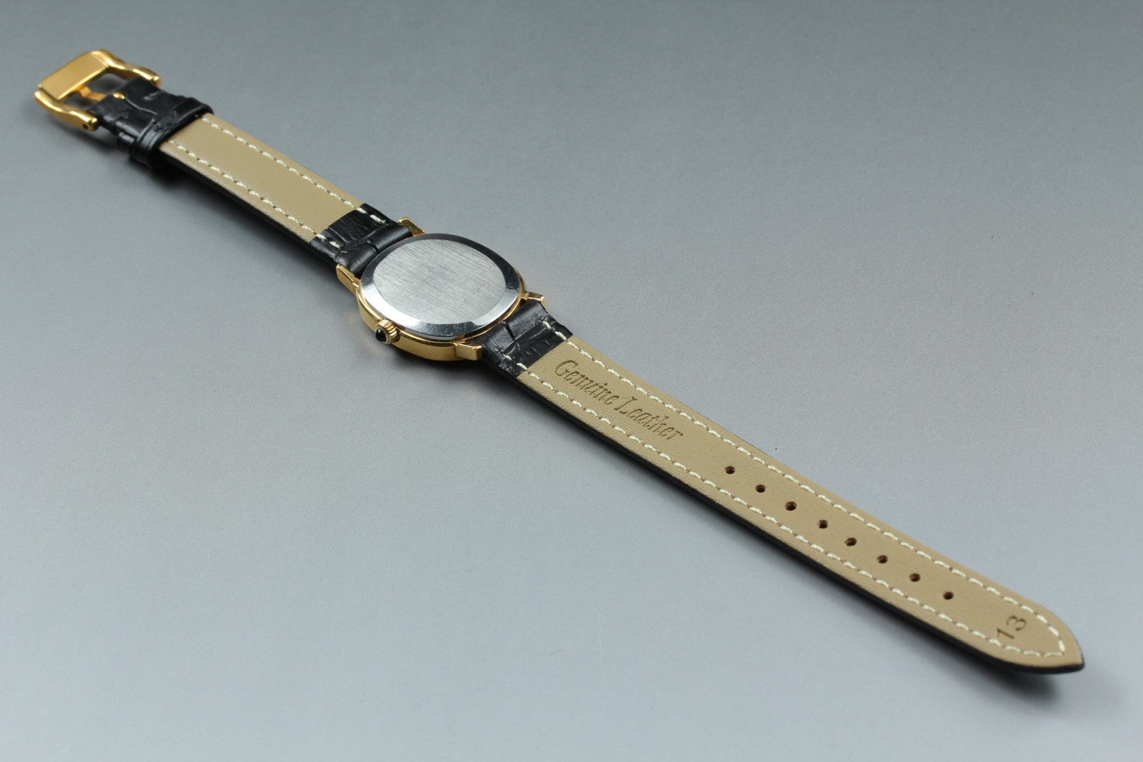 1978 Near MINT OMEGA De Ville 23mm 511.0473 Manual Gold Roman Dial Women Vintage
