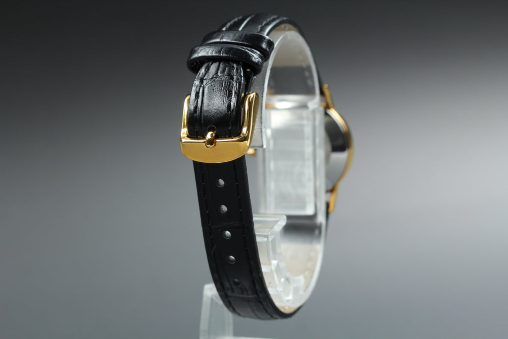 1977 Near MINT OMEGA De Ville 24mm 511.0392 Manual Gold Dial Women's Vintage