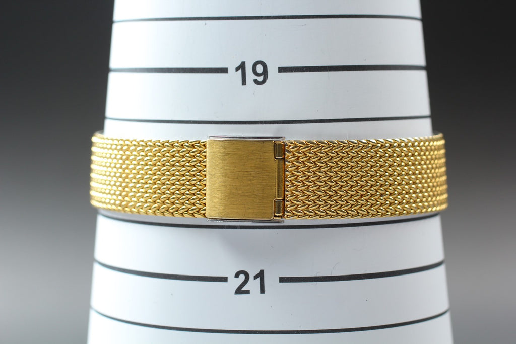 1971 Near MINT OMEGA Geneve 34mm 166.041 Automatic Champagne gold Men's Vintage