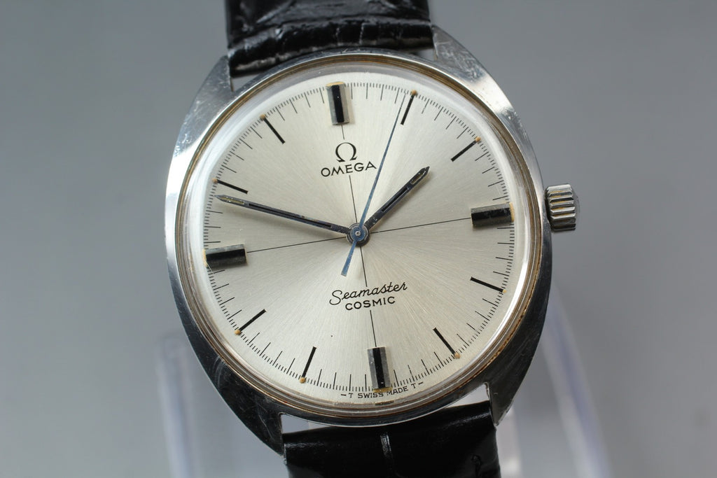 Near MINT OMEGA Seamaster COSMIC 35mm 135.017 Manual Silver Dial Men's Vintage