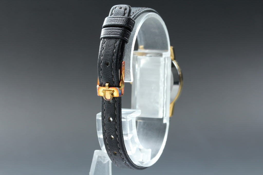 1978 Near MINT OMEGA Geneve 21mm 511.0411 Manual Gold Dial Women's Watch Vintage