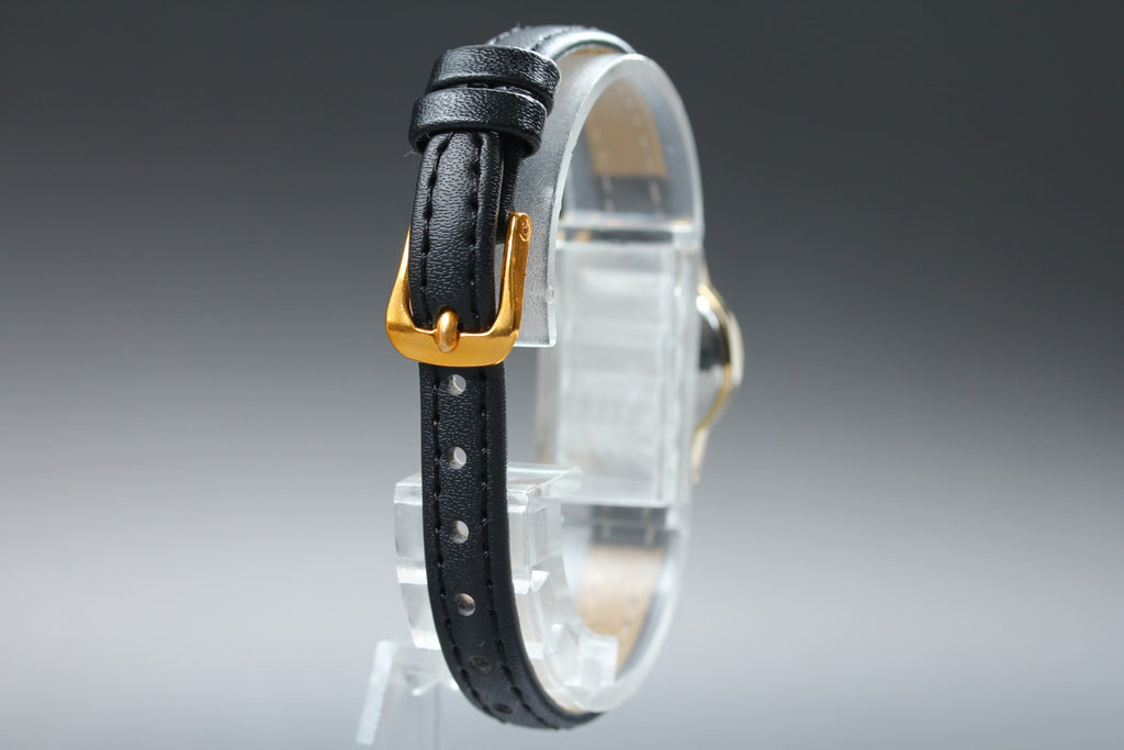 1972 Near MINT OMEGA De Ville 17mm 551.0057 Automatic Gold Dial Women's Vintage