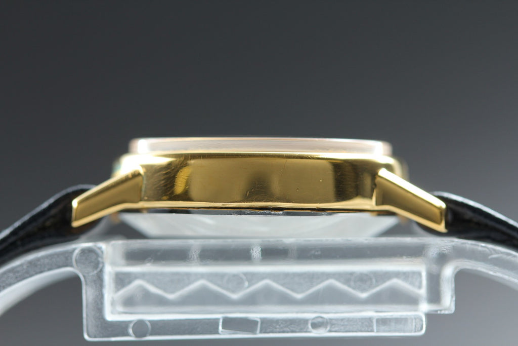 1977 Near MINT OMEGA De Ville 18mm 511.0553 Manual Gold Dial Women's Vintage
