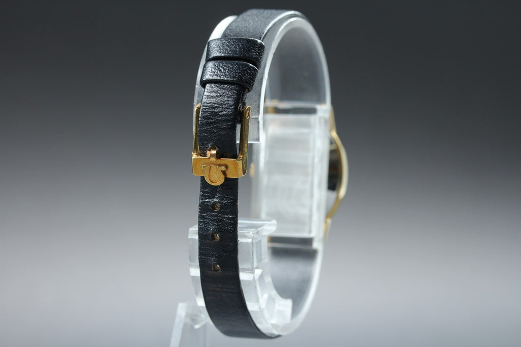 1977 Near MINT OMEGA De Ville 18mm 511.0553 Manual Gold Dial Women's Vintage