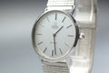 1977 Near MINT OMEGA De Ville 34mm 191.0044 Quartz Silver Dial Men's Watch JAPAN