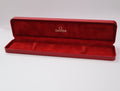 Near MINT OMEGA Vintage Red Watch Box Genuine Case Only for Men From JAPAN #2284