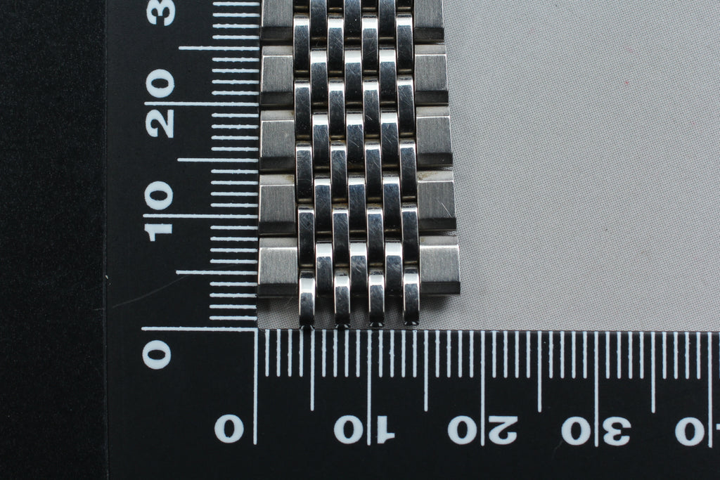 Near MINT OMEGA Seamaster Bracelet FF799/1444 18mm Stainless Steel Men's Vintage