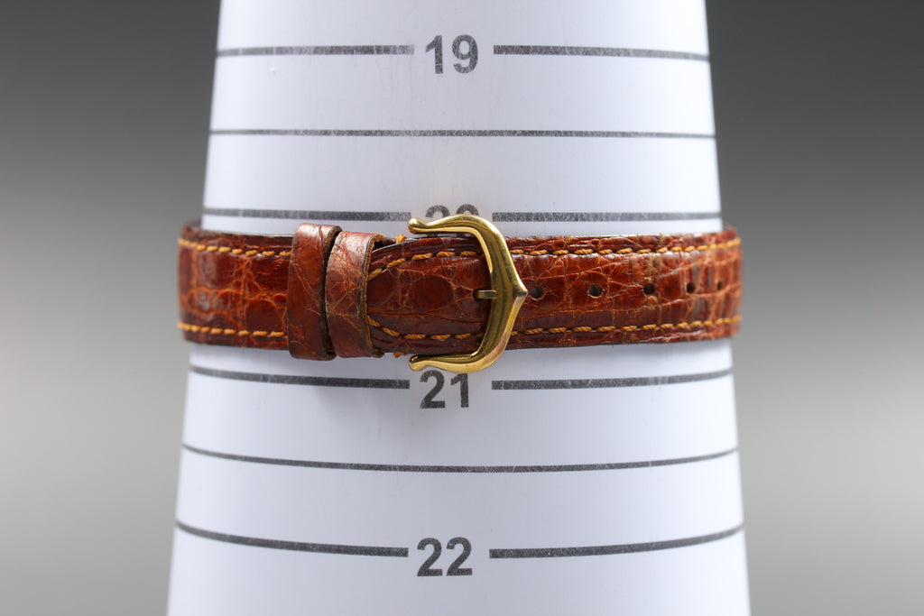 Near MINT Cartier Must de Vendome LM Vermeil 590003 30mm Quartz Roman Unisex